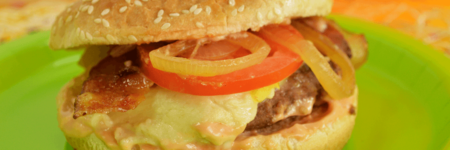 Receta: imagen de hamburguesa mixta