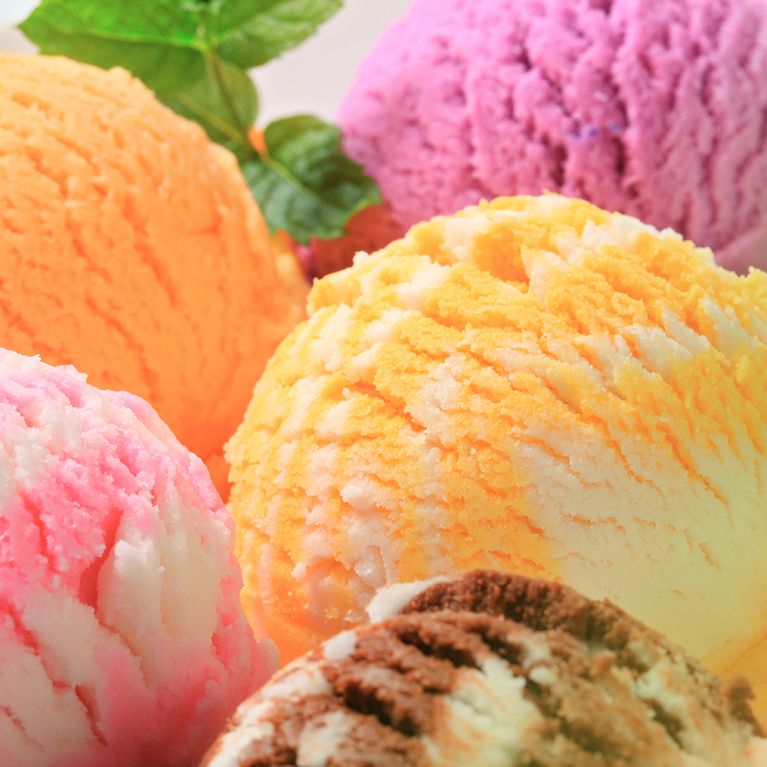 Imagen con helados de sabores